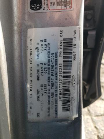 Photo 10 from auction – 2016 MAZDA 3 SPORT with VIN JM1BM1T72G1292282