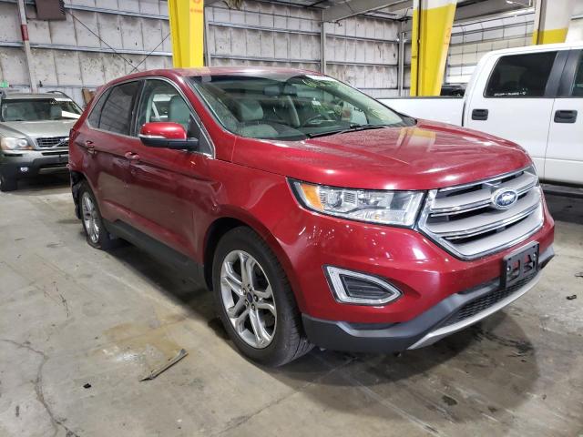 FORD EDGE TITAN 2018 with VIN 2FMPK4K98JBB45312 - Photo from auction