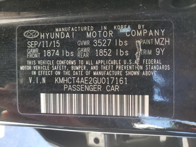 Photo 10 from auction – 2016 HYUNDAI ACCENT SE with VIN KMHCT4AE2GU017161