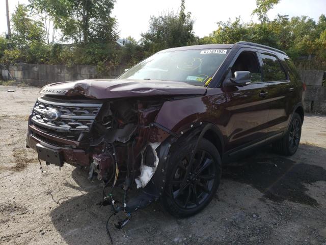 Photo 2 from auction – 2018 FORD EXPLORER X with VIN 1FM5K8D89JGA50592