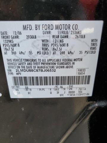Photo 10 from auction – 2007 LINCOLN MKX with VIN 2LMDU88C87BJ06532