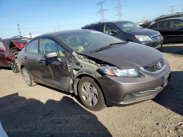 HONDA CIVIC LX 2015 with VIN 19XFB2F59FE210258 - Photo from auction
