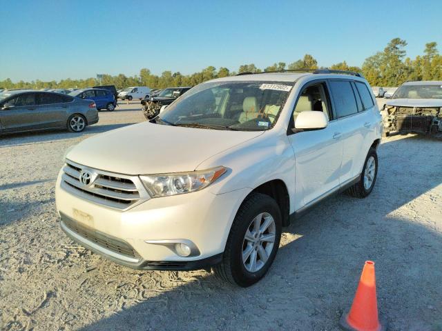 Photo 2 from auction – 2013 TOYOTA HIGHLANDER with VIN 5TDBK3EH1DS180921