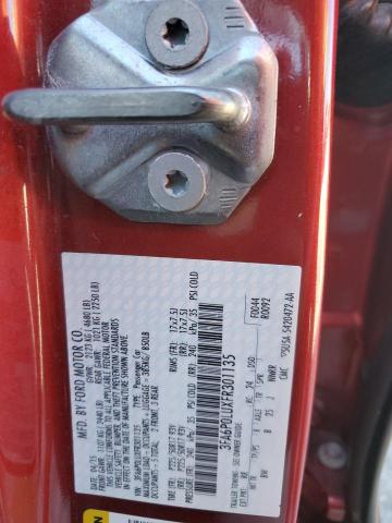Photo 10 from auction – 2015 FORD FUSION SE with VIN 3FA6P0LUXFR301135