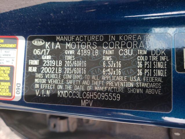 Photo 10 from auction – 2017 KIA NIRO EX with VIN KNDCC3LC6H5095559