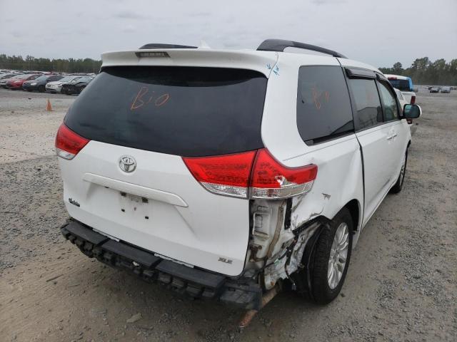 Photo 4 from auction – 2014 TOYOTA SIENNA XLE with VIN 5TDYK3DC8ES455167