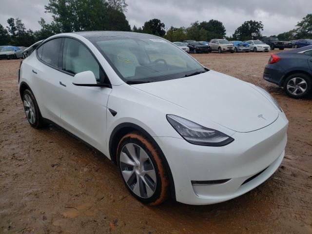 TESLA MODEL Y 2022 with VIN 7SAYGDEE0NF419228 - Photo from auction