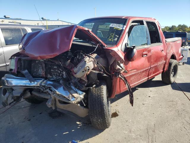 Photo 2 from auction – 2002 FORD F150 SUPER with VIN 1FTRW08L32KD16472
