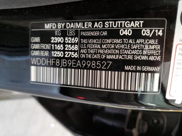 Photo 10 from auction – 2014 MERCEDES-BENZ E 350 4MAT with VIN WDDHF8JB9EA998527
