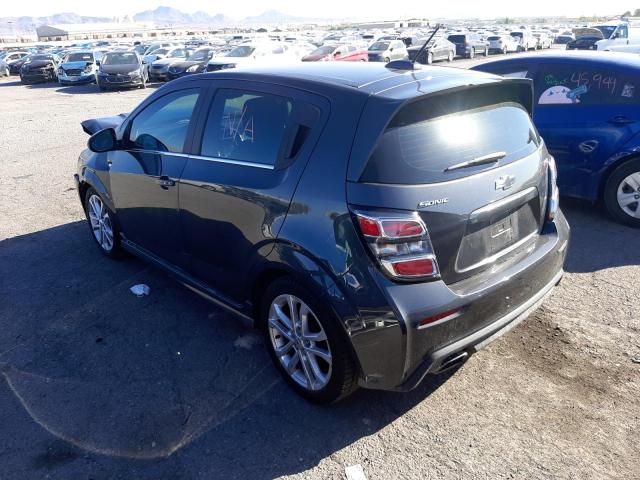 Photo 3 from auction – 2019 CHEVROLET SONIC LT with VIN 1G1JD6SB3K4134130