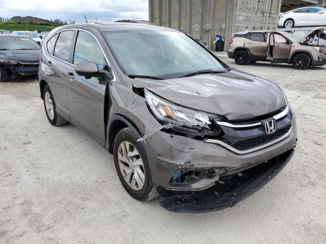 HONDA CR-V EX 2016 with VIN 2HKRM3H54GH565927 - Photo from auction