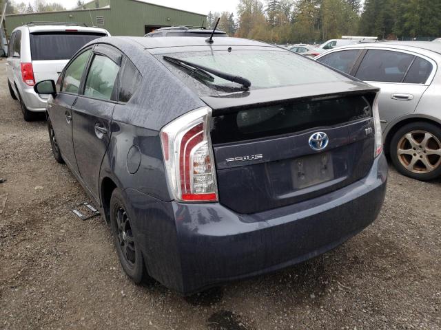 Photo 3 from auction – 2015 TOYOTA PRIUS with VIN JTDKN3DU9F0425055