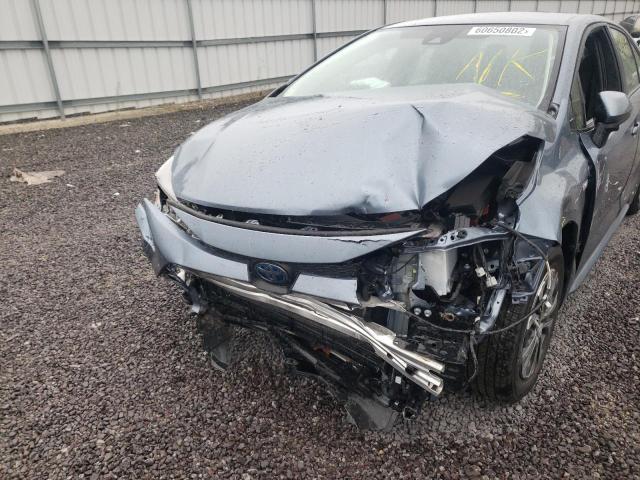 Photo 9 from auction – 2021 TOYOTA COROLLA LE with VIN JTDEAMDE2MJ031931