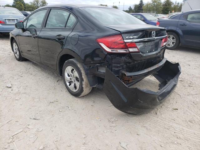 Photo 3 from auction – 2014 HONDA CIVIC LX with VIN 19XFB2F50EE050883