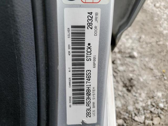 Photo 10 from auction – 2008 DODGE CHARGER R/ with VIN 2B3LA53H08H174653