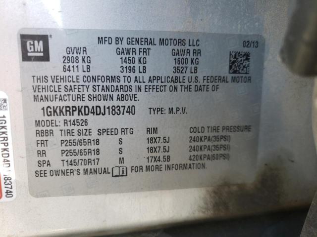 Photo 10 from auction – 2013 GMC ACADIA SLE with VIN 1GKKRPKD4DJ183740