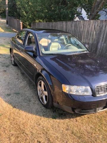 AUDI A4 1.8T QU 2003 with VIN WAULC68E03A199795 - Photo from auction