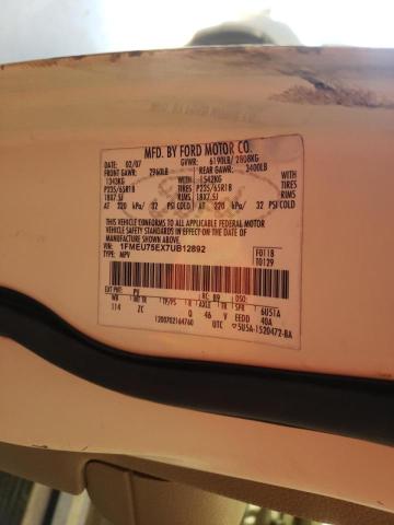 Photo 10 from auction – 2007 FORD EXPLORER L with VIN 1FMEU75EX7UB12892