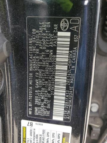 Photo 10 from auction – 2009 TOYOTA COROLLA MA with VIN 2T1KU40E29C032208
