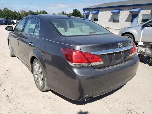 Photo 3 from auction – 2011 TOYOTA AVALON BAS with VIN 4T1BK3DB2BU414307