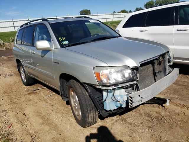 TOYOTA HIGHLANDER 2004 with VIN JTEEP21A540030858 - Photo from auction