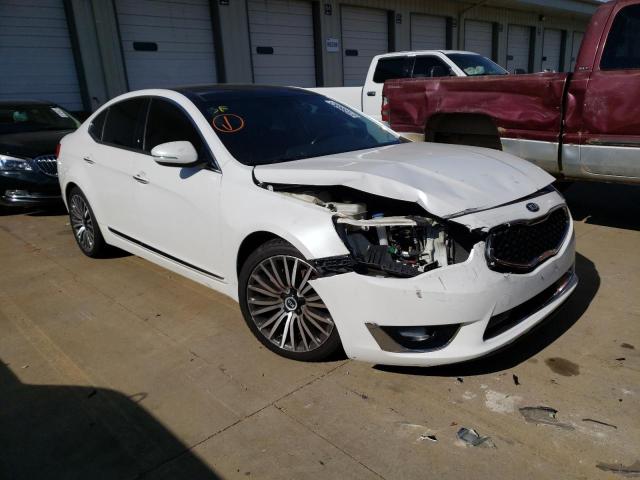 KIA CADENZA PR 2014 with VIN KNALN4D72E5121598 - Photo from auction