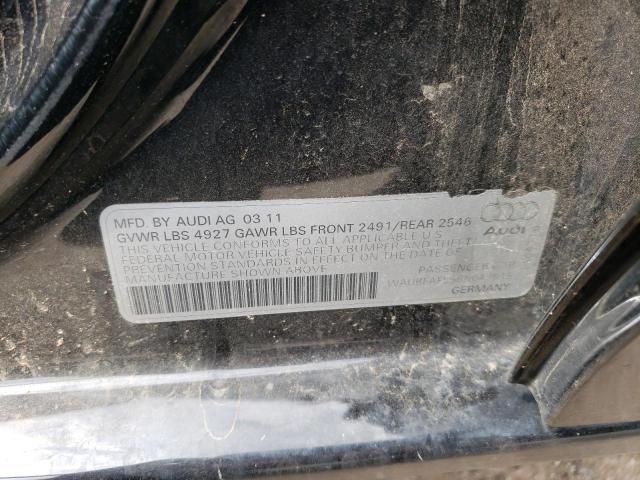 صورة رقم 10 من المزاد - 2011 AUDI A4 PREMIUM مع VIN WAUBFAFL5BN047915