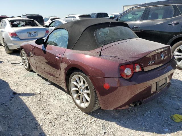 Photo 3 from auction – 2005 BMW Z4 2.5 with VIN 4USBT33525LS54401