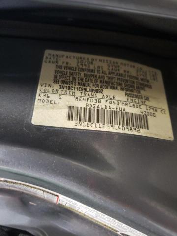 Photo 10 from auction – 2009 NISSAN VERSA S with VIN 3N1BC11E99L409892