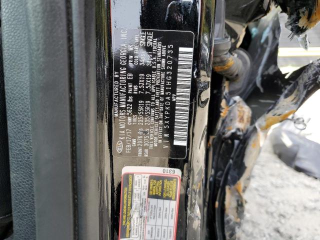 Photo 10 from auction – 2017 KIA SORENTO SX with VIN 5XYPKDA51HG320735