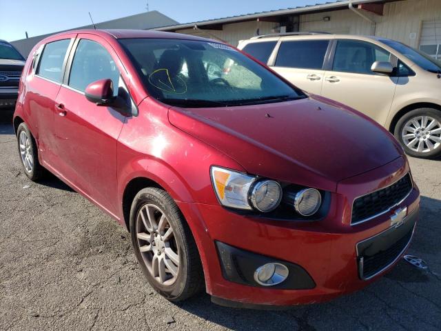 CHEVROLET SONIC LT 2012 with VIN 1G1JC6SH6C4174369 - Photo from auction
