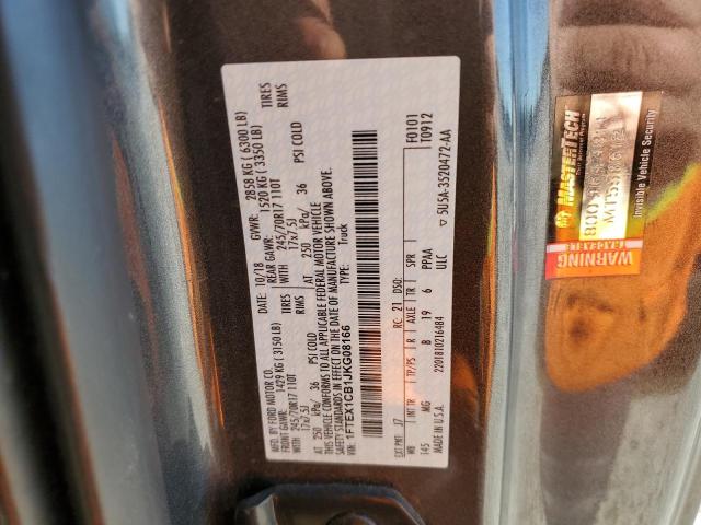 Photo 10 from auction – 2018 FORD F150 SUPER with VIN 1FTEX1CB1JKG08166