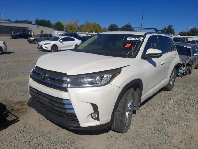 Photo 2 from auction – 2017 TOYOTA HIGHLANDER with VIN 5TDDZRFH1HS359388