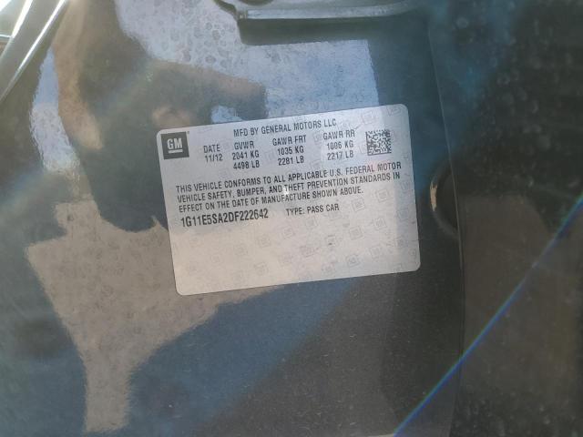 Photo 10 from auction – 2013 CHEVROLET MALIBU 2LT with VIN 1G11E5SA2DF222642