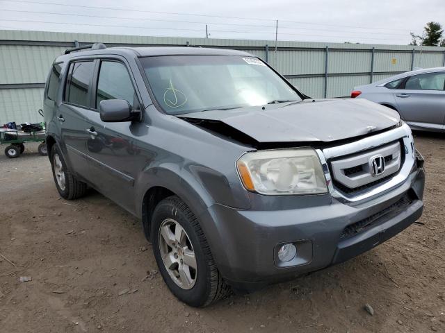 HONDA PILOT EX 2011 with VIN 5FNYF4H43BB064795 - Photo from auction