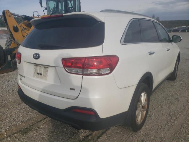 Photo 4 from auction – 2016 KIA SORENTO LX with VIN 5XYPG4A37GG077883