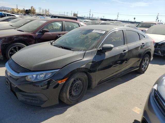 Photo 1 from auction – 2018 HONDA CIVIC LX with VIN 2HGFC2F59JH608209
