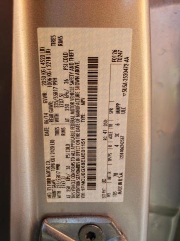 Photo 10 from auction – 2014 FORD ESCAPE SE with VIN 1FMCU0GX8EUE01151
