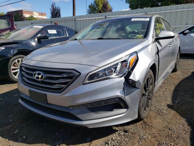 Photo 2 from auction – 2017 HYUNDAI SONATA SPO with VIN 5NPE34AF6HH545593
