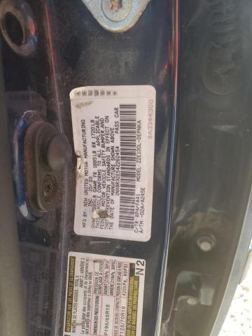 Photo 10 from auction – 2004 TOYOTA COROLLA CE with VIN 1NXBR32E54Z262454