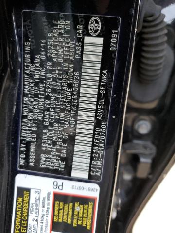 Photo 10 from auction – 2014 TOYOTA CAMRY L with VIN 4T4BF1FK3ER406636
