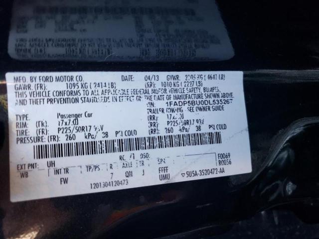Photo 10 from auction – 2013 FORD C-MAX SEL with VIN 1FADP5BU0DL535267