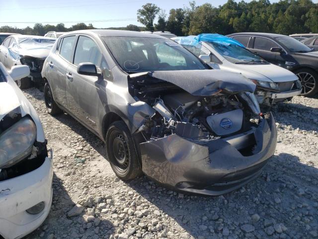 NISSAN LEAF S 2017 with VIN 1N4BZ0CP8HC301445 - Photo from auction