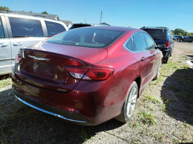 Photo 4 from auction – 2015 CHRYSLER 200 LIMITE with VIN 1C3CCCAB8FN626787