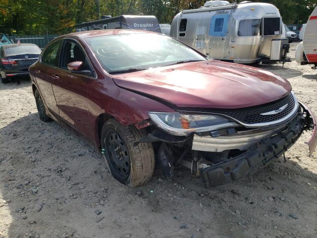 CHRYSLER 200 LX 2015 with VIN 1C3CCCFB4FN560666 - Photo from auction