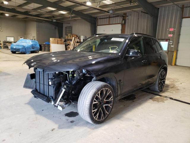 Photo 2 from auction – 2022 BMW X5 M with VIN 5YMJU0C09N9M19284