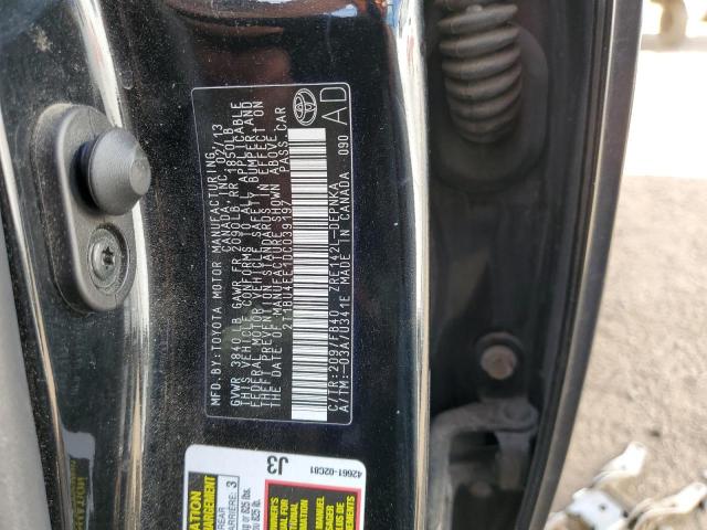 Photo 10 from auction – 2013 TOYOTA COROLLA with VIN 2T1BU4EE1DC039197