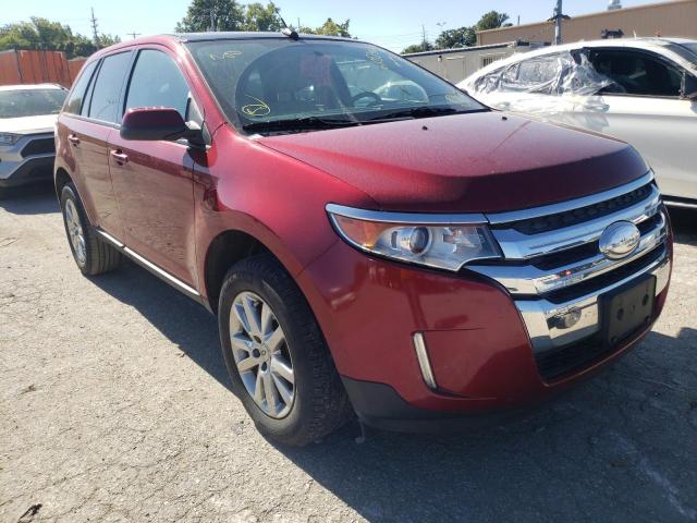 FORD EDGE SEL 2013 with VIN 2FMDK3JC9DBB09935 - Photo from auction