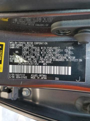 Photo 10 from auction – 2010 TOYOTA HIGHLANDER with VIN JTEZA3EH7A2011454