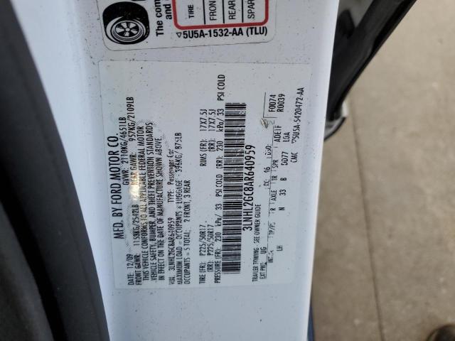 Photo 10 from auction – 2010 LINCOLN MKZ with VIN 3LNHL2GC8AR640959